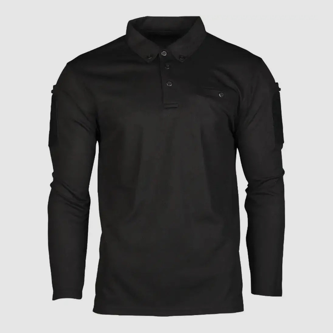 Mil-Tec Mil-Tec Polo Shirt Tactical Quickdry 1/1 Arm - Nero / S Uomini