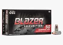 CCI Blazer Clean-Fire 9mm Luger 147GR TMJ RN 50 cartridges