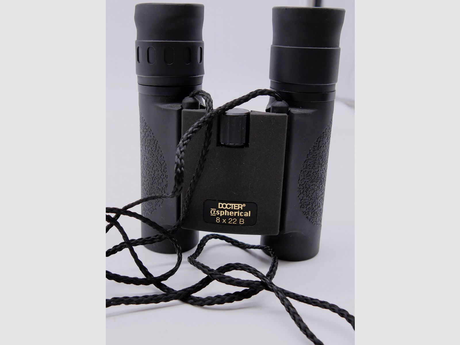 DEFEKT Docter aspherical 8x22 B Fernglas schwarz H160