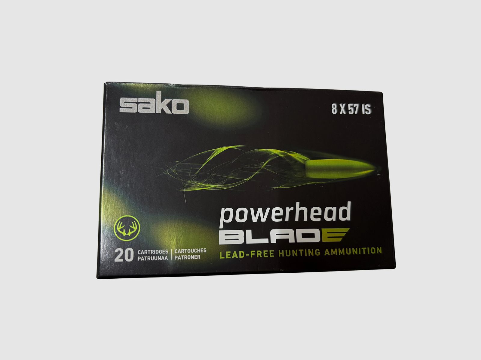 SAKO Powerhead Blade 8×57 IS 180grs 11,7g SP loodvrij