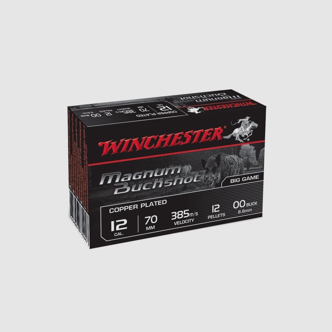 Winchester Magnum Buckshot 8,6mm Kal 12/70 5 Stk.