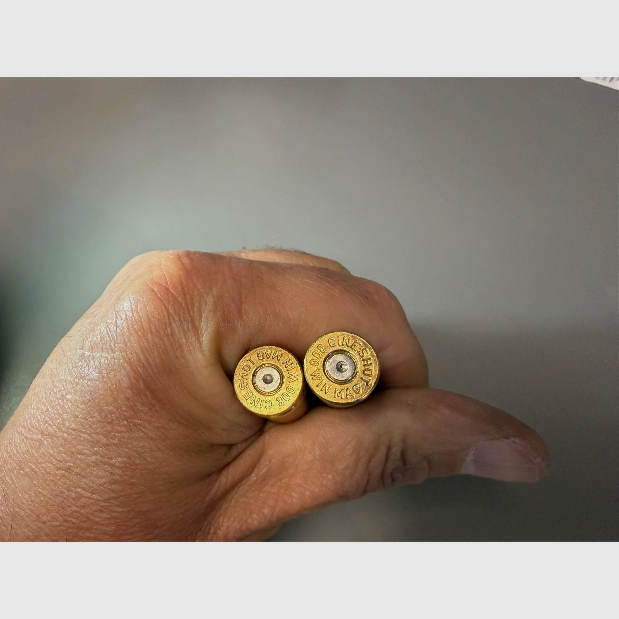 Brass in caliber .300 WinMag - RWS or Cineshot