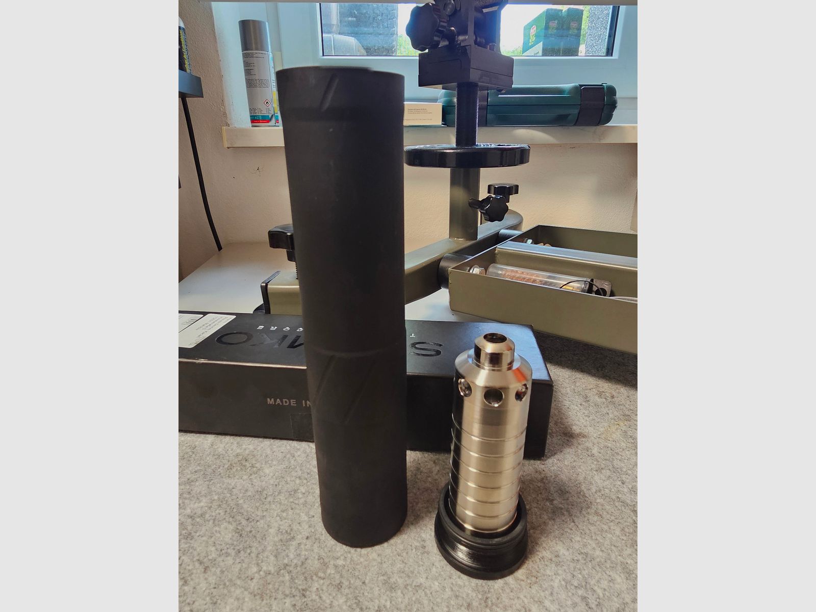 Svemko Schalldämpfer Magnum / Quickmount Kal. .375 Titanium