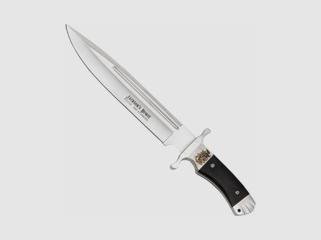 Jackson's Bowie Messer Hirschhorn / Pakka
