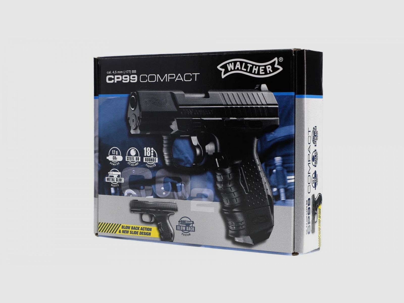 Walther CP99 Compact - Pistola a pallini d'acciaio, immagine 5 di 5