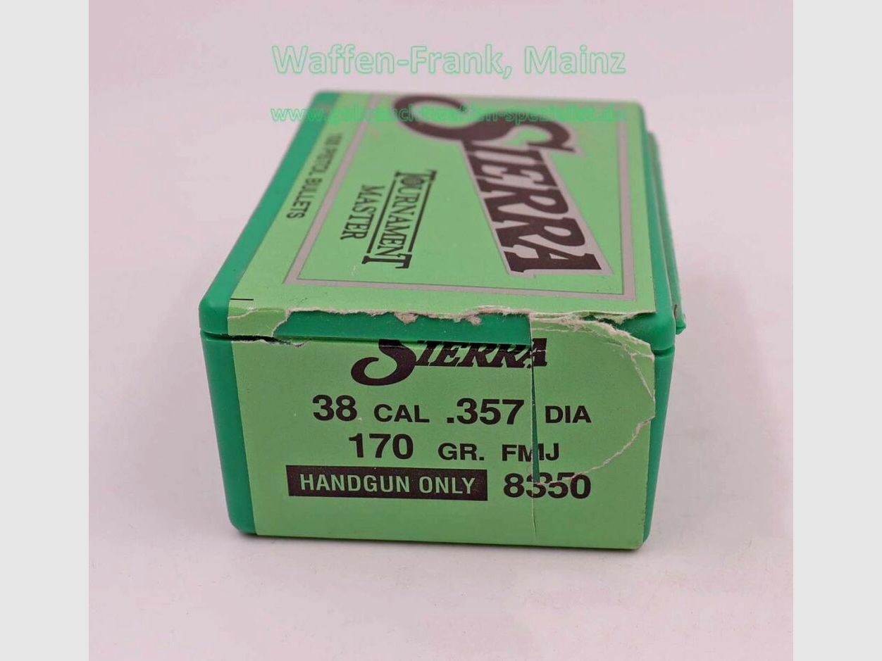 Sierra Bullets, Santa Fe FFW-Geschosse .38 (.357)