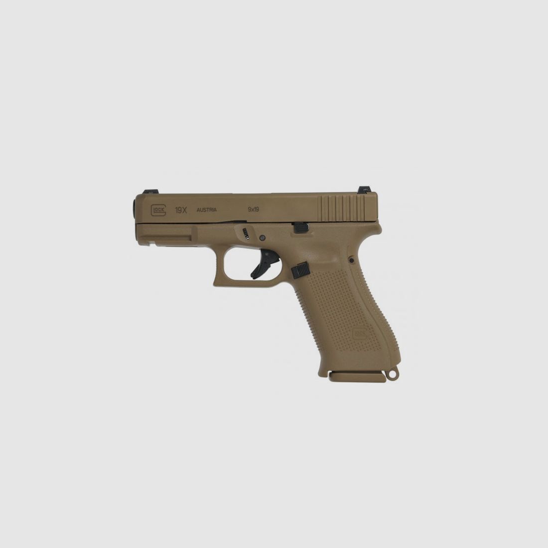 Pistole Glock 19X Gen5 «Coyote» Kal. 9 mm, Bild 1 von 3