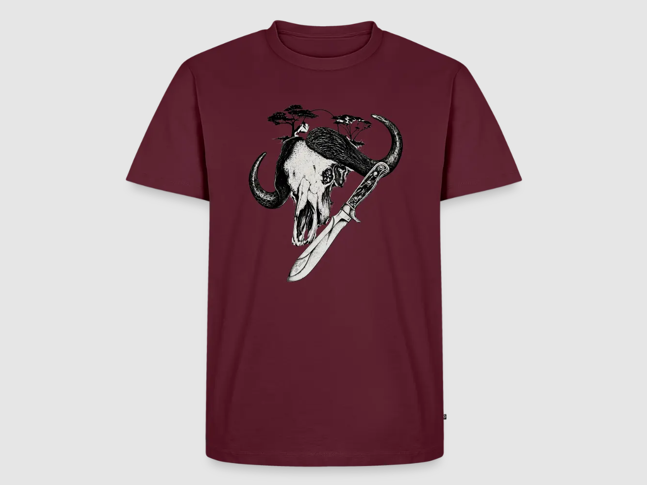 PUMA Men´s Premium T-Shirt „White Hunter – Big Game"