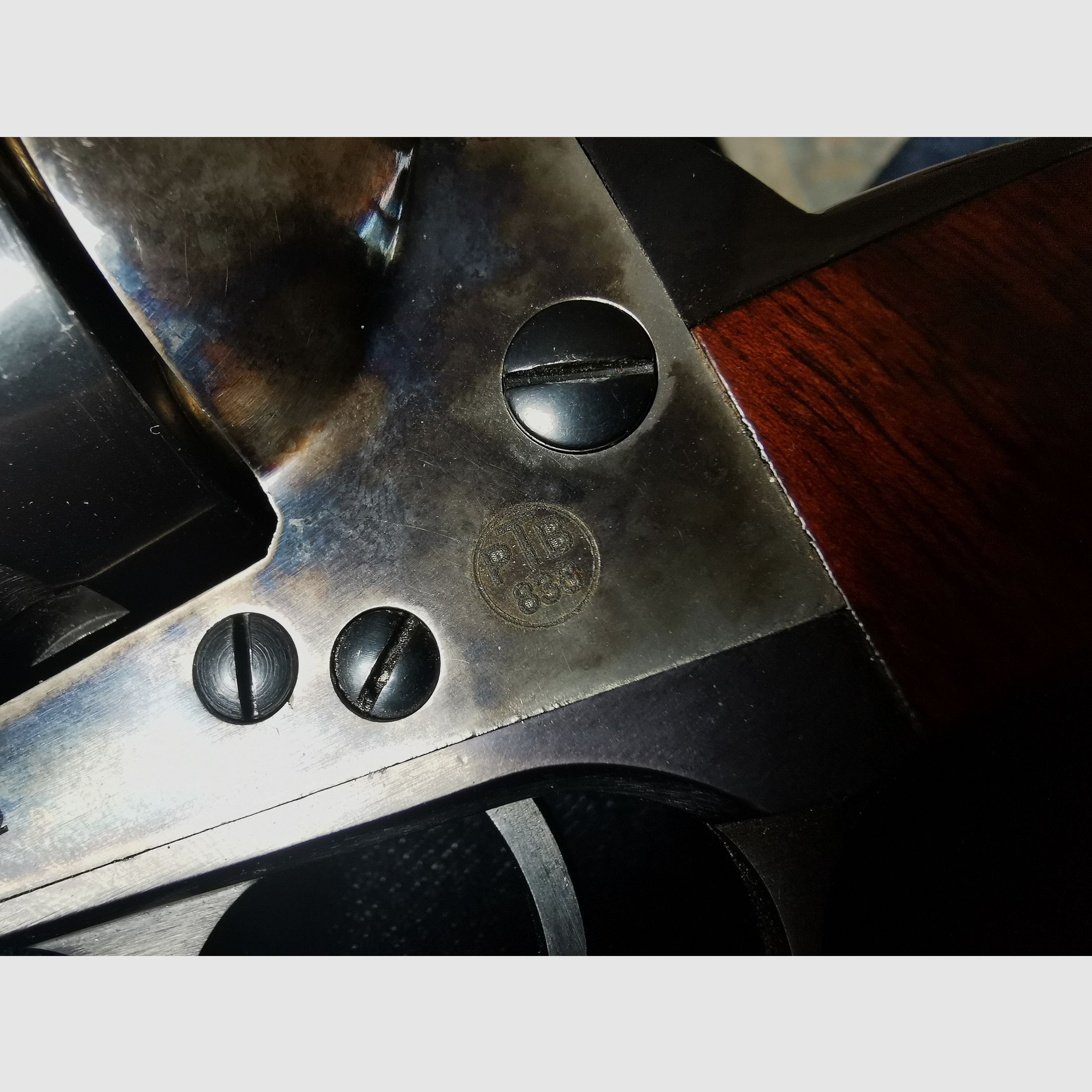 Colt SAA Mod 1873 Pat: 1871-1872 PTB 838 cal. 9 mm R. Knall/Platz Hege Uberti Single Action Army Stahl