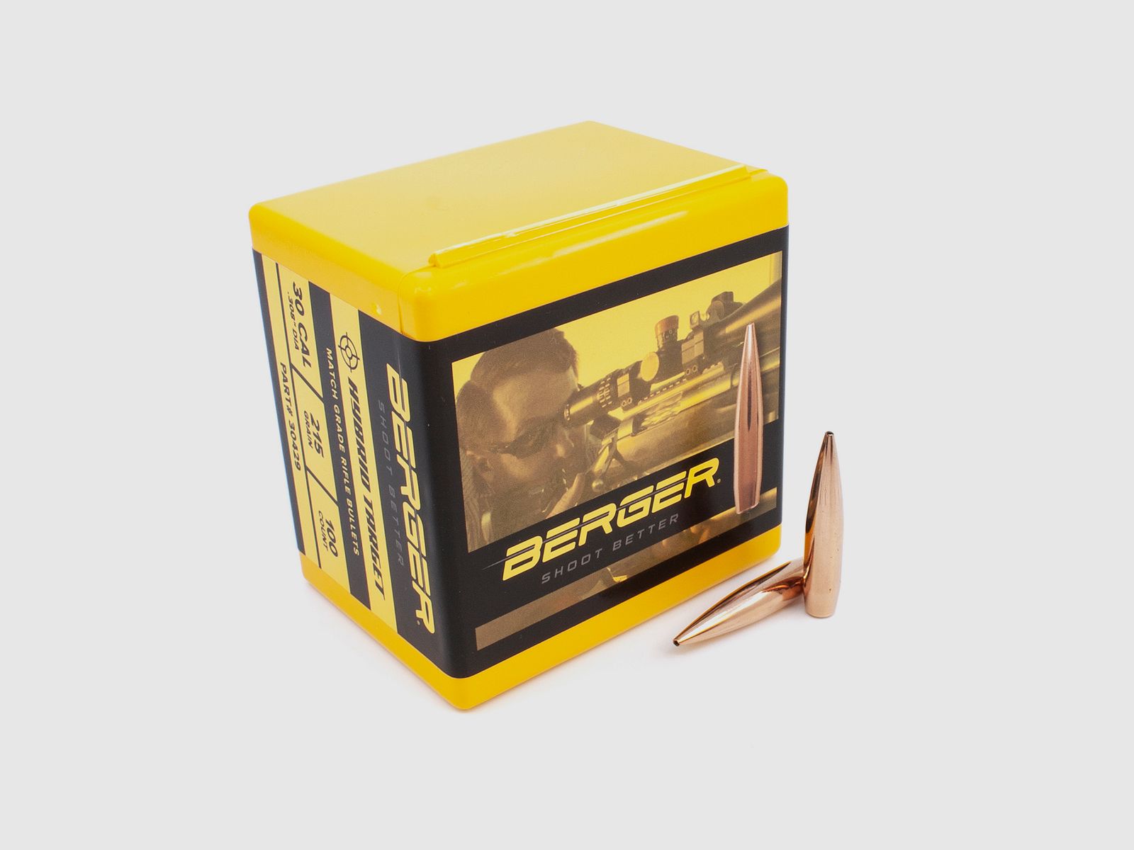 Berger Geschoss .30 Hybrid Target 215GR 100 Stück