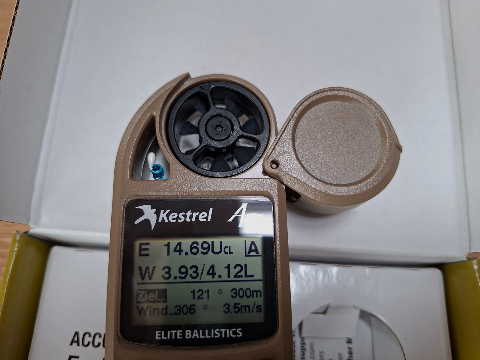 Kestrel 5700 Elite Ballistik Wettermesser