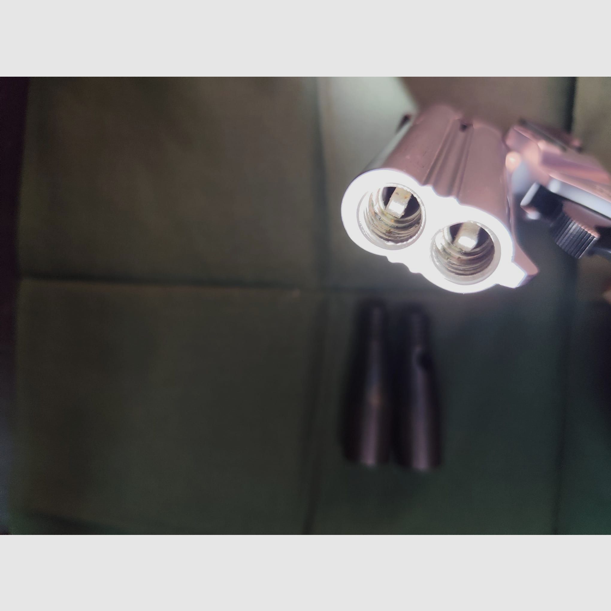 Röhm Derringer 9mm Knall Acero Inoxidable Nuevo