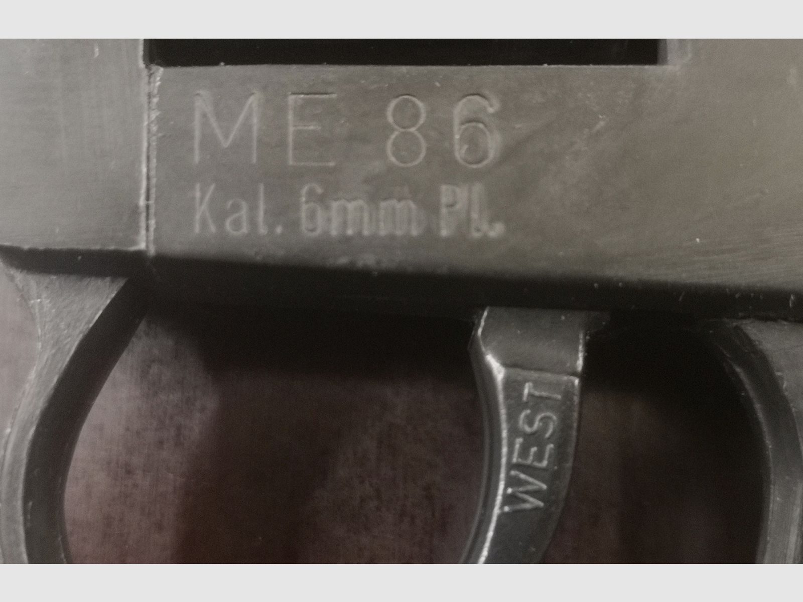 ME 86 Revolver 6mm Flobert mit Wechseltrommel .22  "Sahnestück"