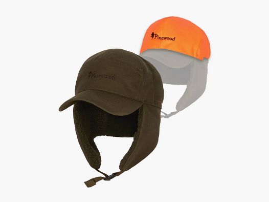 Pinewood Smaland berretto invernale taglia M/L verde muschio/arancione