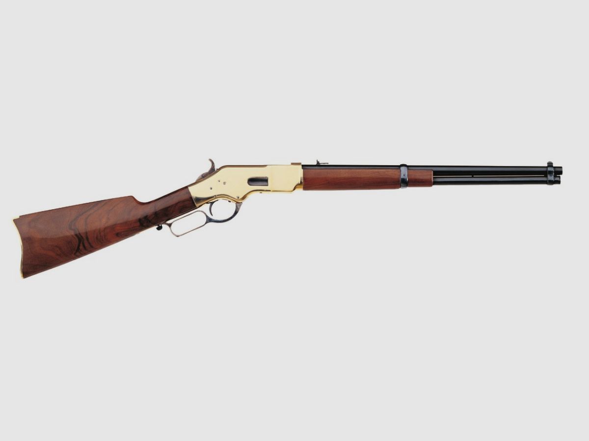 CARA UBER 1866 YELLOWBOY CARBINE 19" 22MAG, image 2 of 2
