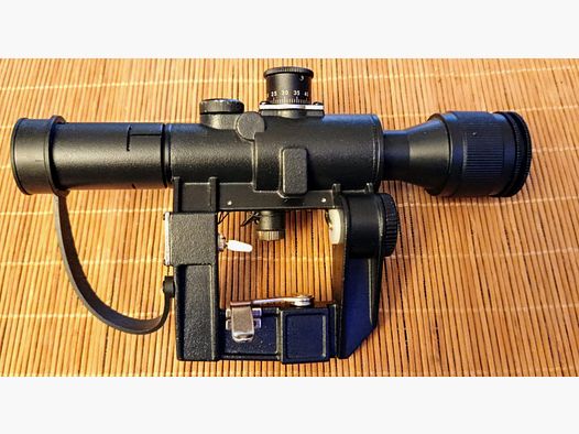 <S&T PSO-1 Dragunov richtkijker, verlicht kruis, Gebruikt, Volledig functioneel