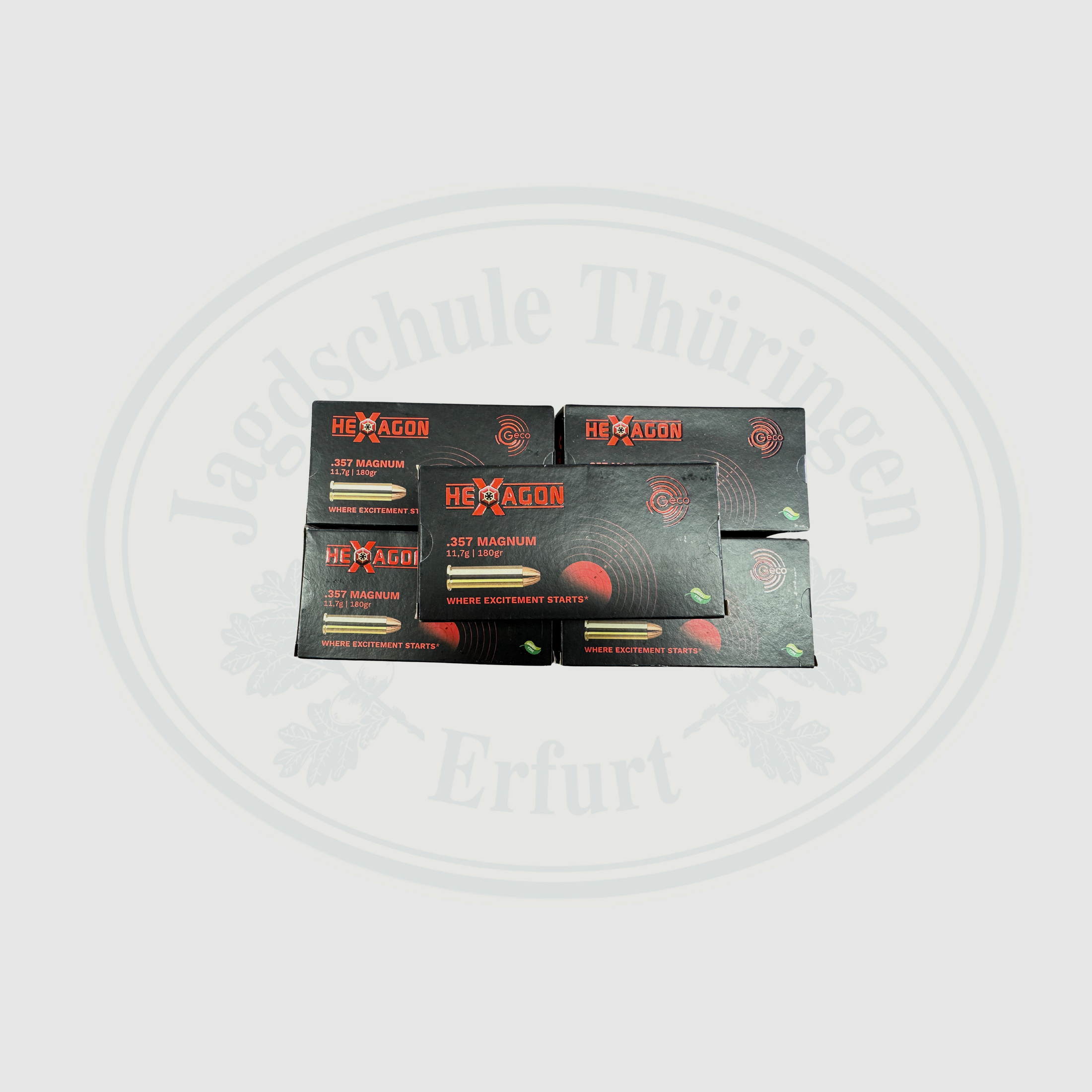 GECO EXAGON MATCH GRADE .357 Mag, 11,7 g / 180gr