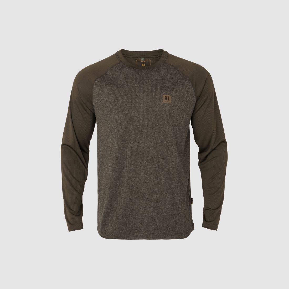 Härkila Kodiak CleverWool Langarmshirt Grün