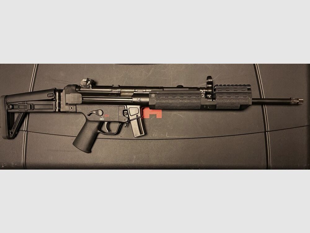 HECKLER & KOCH SP5L SPORT 16 INCH 9MM LUGER WITH BKA APPROVAL