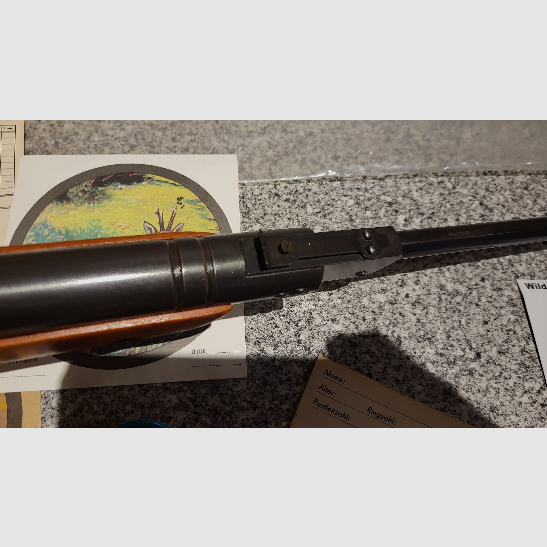 Luftgewehr Haenel Knicker Modell 300