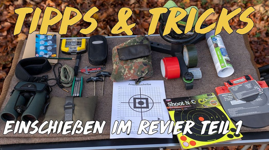 Geartester Tipps & Tricks - Einschießen im Revier, Ausrüstung, Anschlagsarten Teil 1