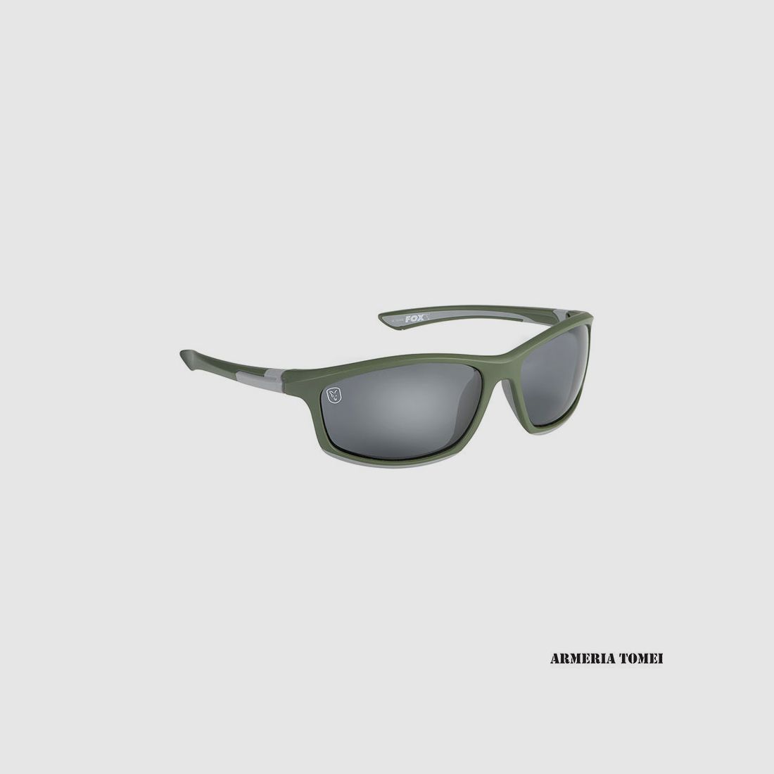 SONNENBRILLE – FOX – COLLECTION GRÜN & SILBER FASSUNG/GRAUES GLAS