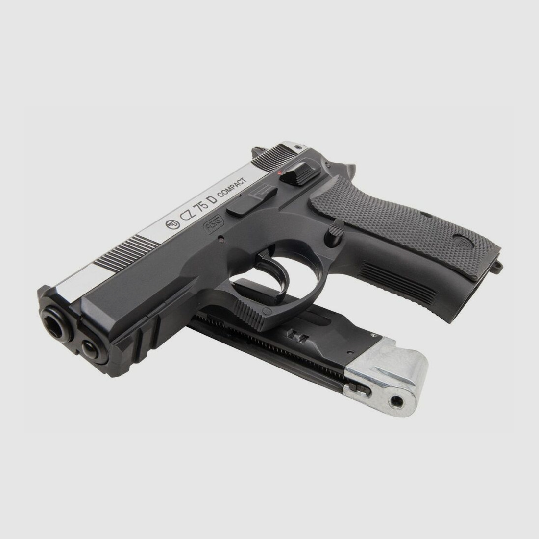 CZ 75D Compact Bicolor 4,5mm BB Druckluft Co2 Non BlowBack