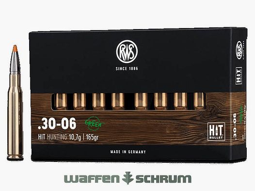 RWS .30-06Spring HIT 10,7g - 165gr