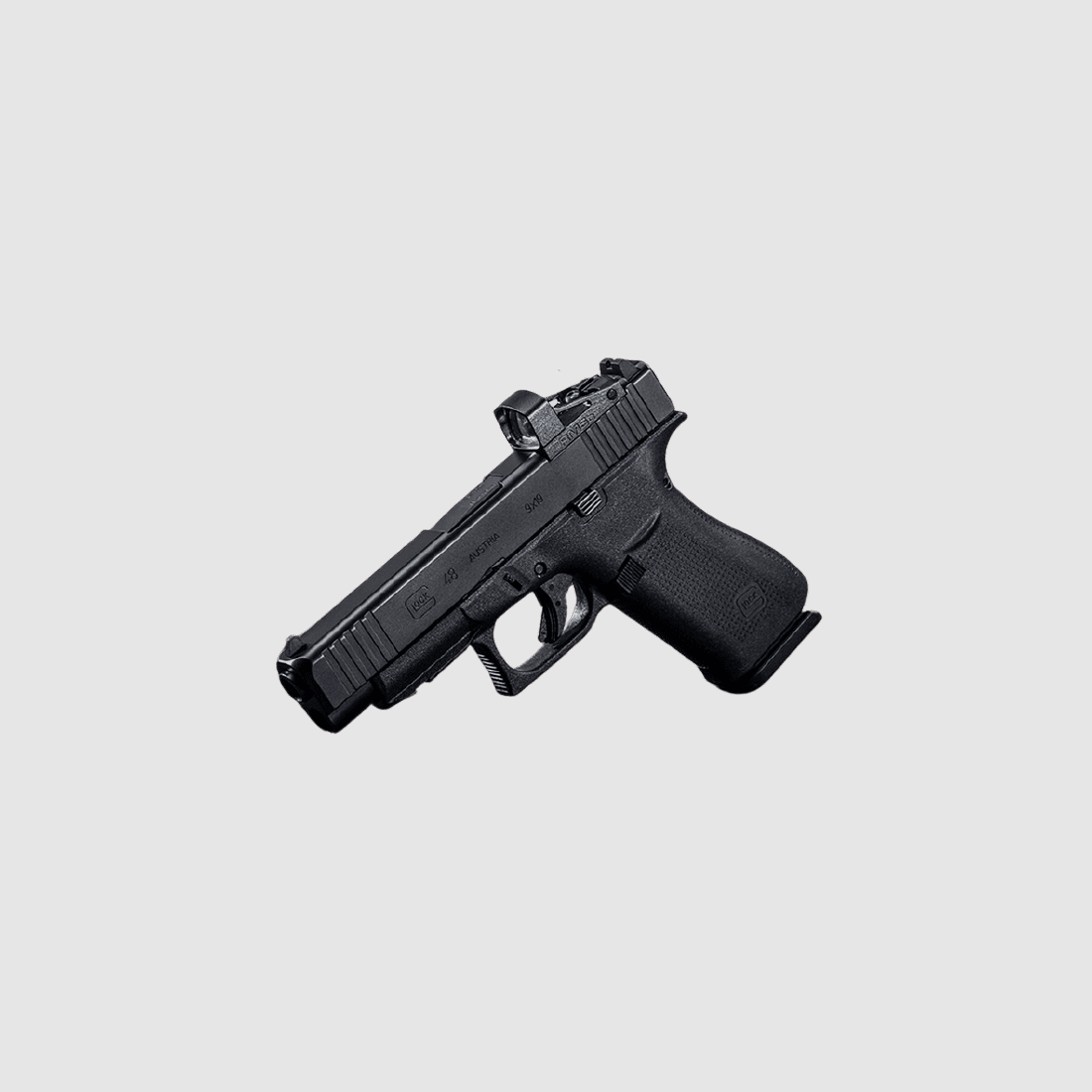 Glock 48 R MOS FS mit Reddot 9 mm Luger Pistole