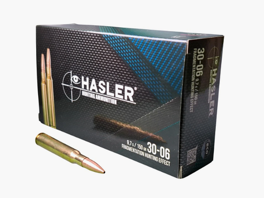 Hasler Hunting .30-06 Spr. 20 cartouches – Munitions de chasse #123828