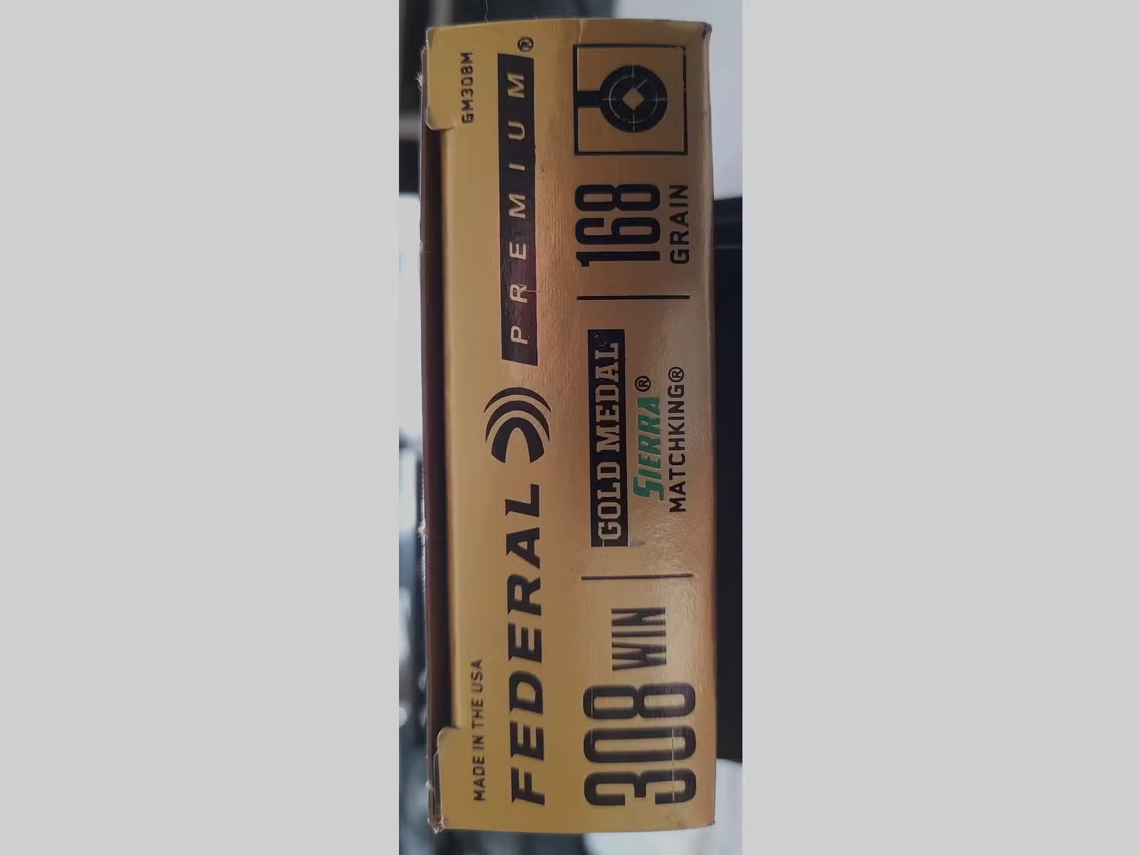 Ammunition Federal PREMIUM Gold Medal 168 Grain specifically for Springfield Armory