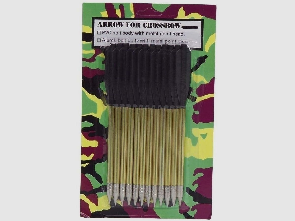 Replacement arrows made of metal