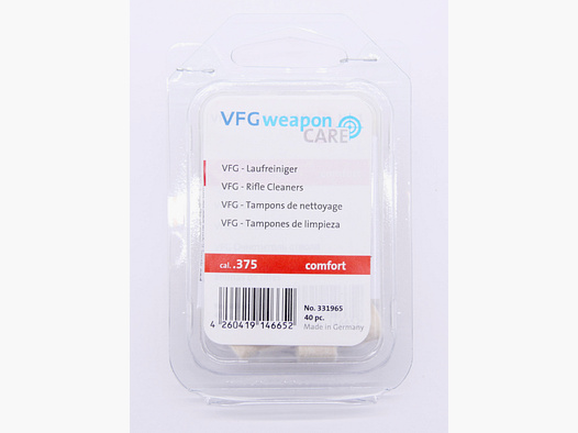 VFG 331965 cal. .375 mm Laufreiniger für Büchsen Comfort 40 Stück