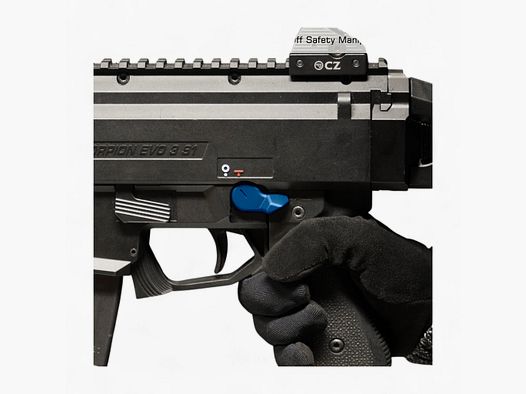 UTG TLT-CSSLT01B Set di leve di sicurezza CZ Scorpion EVO 3 – Blu
