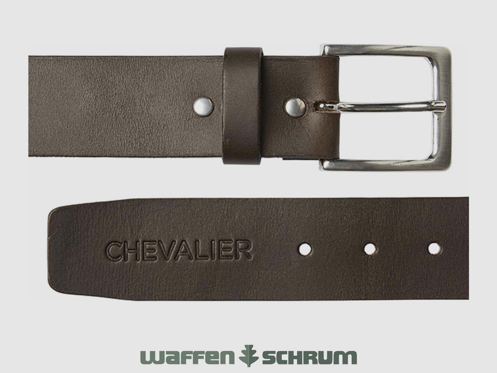 Chevalier Ledergürtel Halton Leather Brown