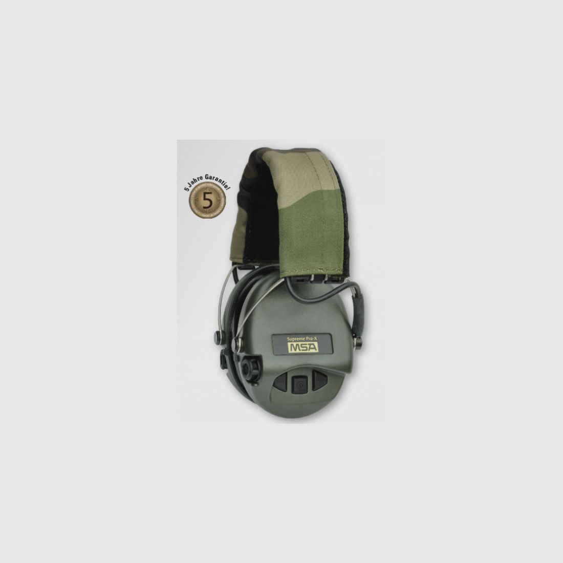 MSA Supreme Pro X / Digital Green, camo headband