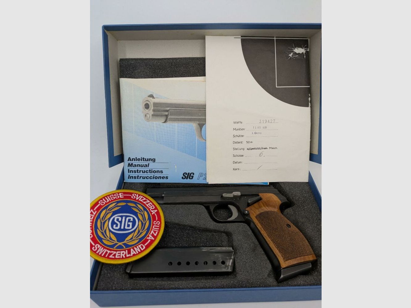 SIG P210-6 Heavy Frame