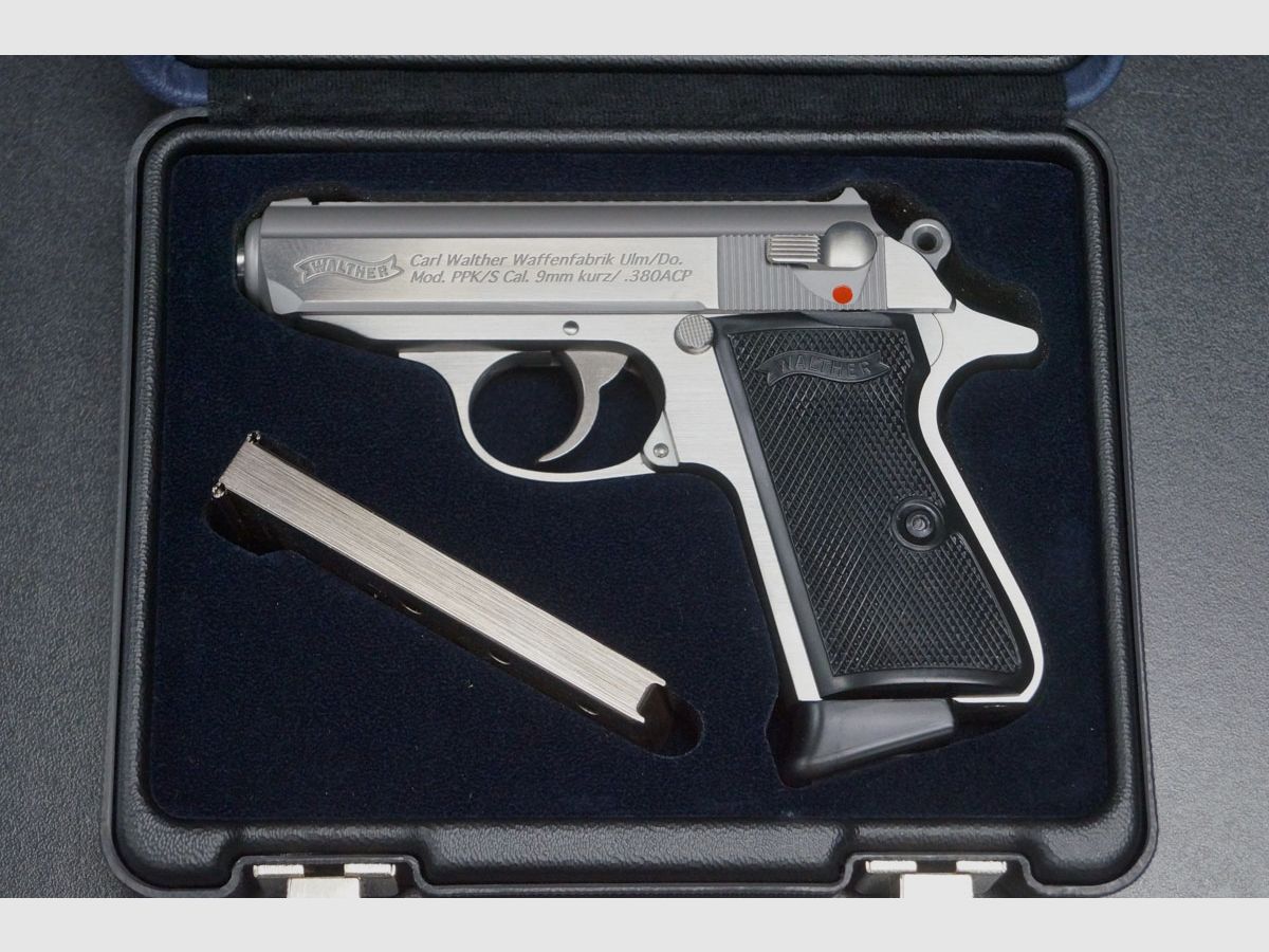 Walther PPK/S RVS 9mm kort, afbeelding 7 van 8