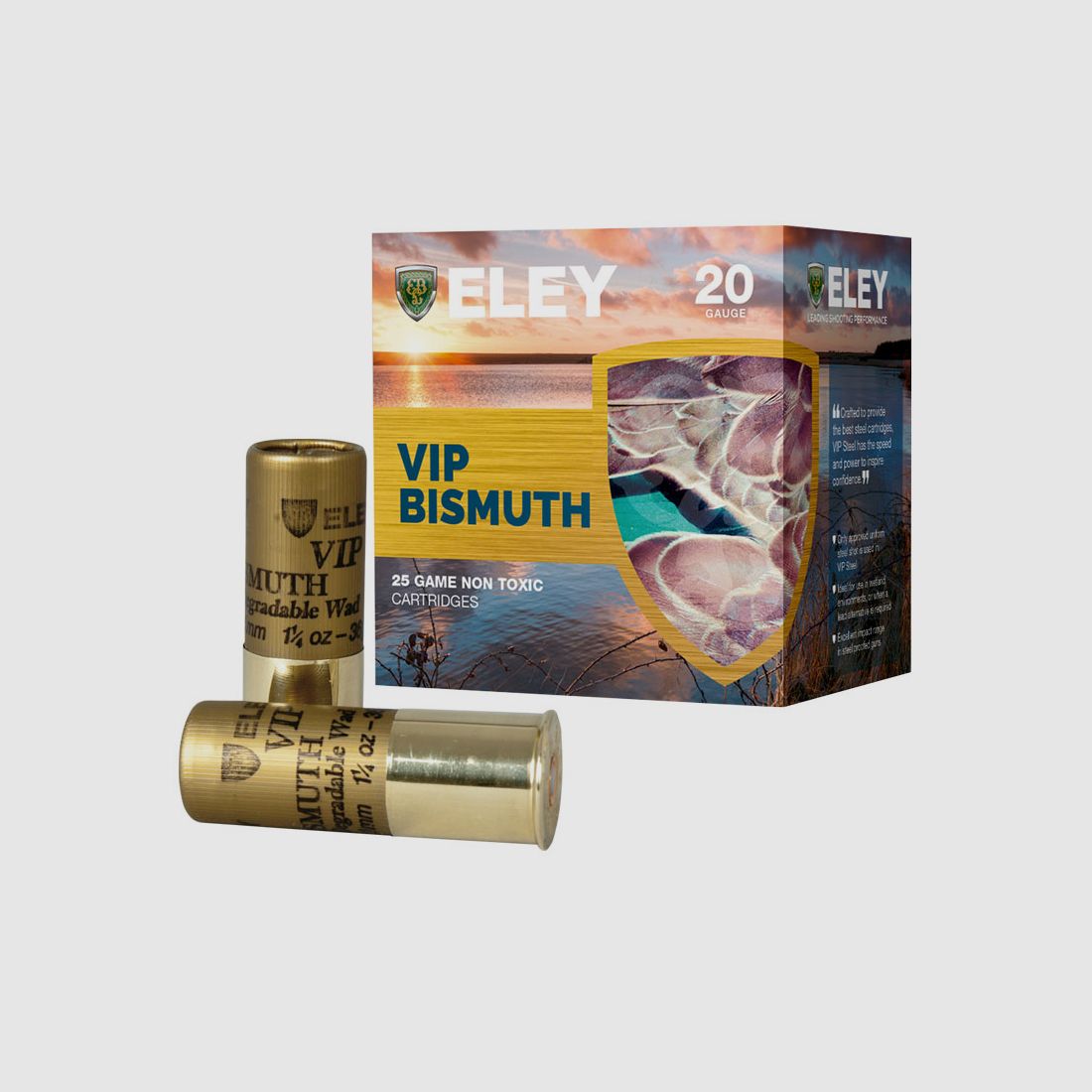 Eley VIP Wismut .20/67,5 25g #4 (3,1mm) 25 Patronen