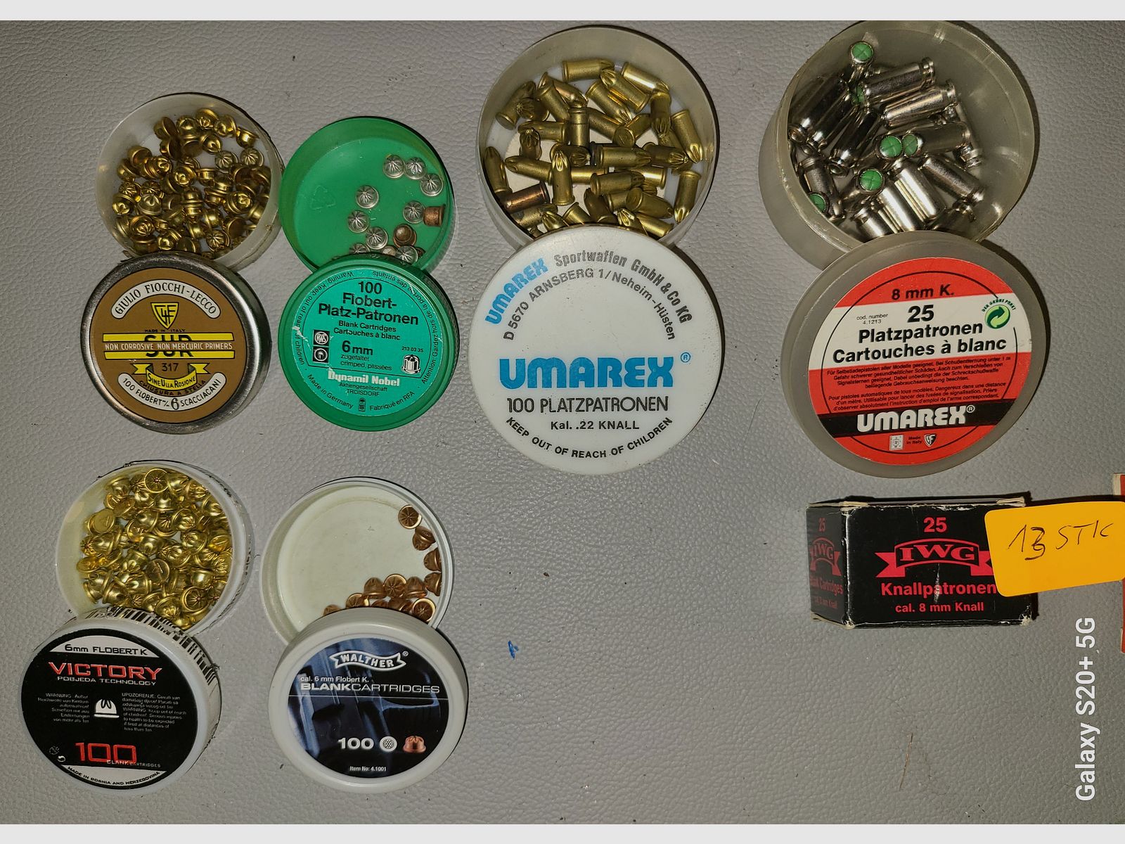 SAMMLUNG MUNITION cal. 6mm, 22, 8mm, 9mm, 35. PLATZ GAS, CS, PFEFFER, PYRO, SILVESTER, REVOLVER,PISTOLE, GEWEHR,  ALT, SAMMLER, SELTEN