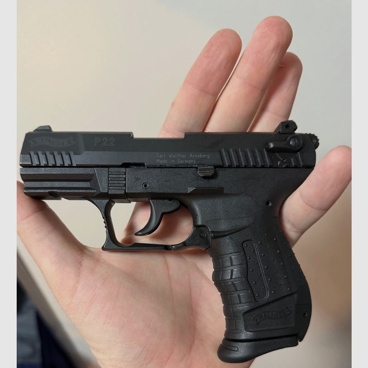 Walther P22 blank firing