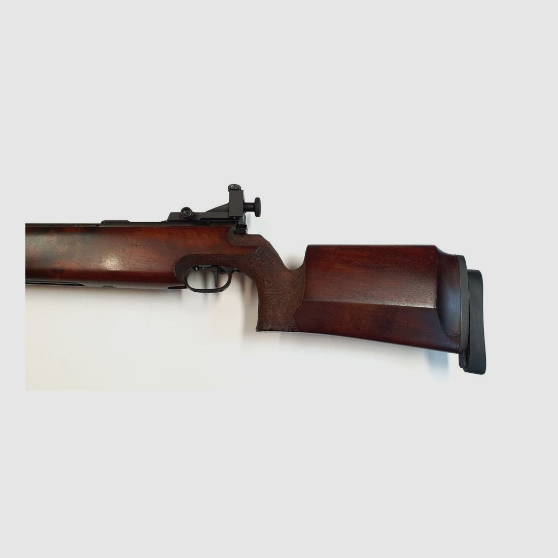 Rifle de un solo tiro Walther, Rifle de competición Walther KK en calibre 22L.r. con dioptría, diafragma iris, mirilla anular, imagen 4 de 10