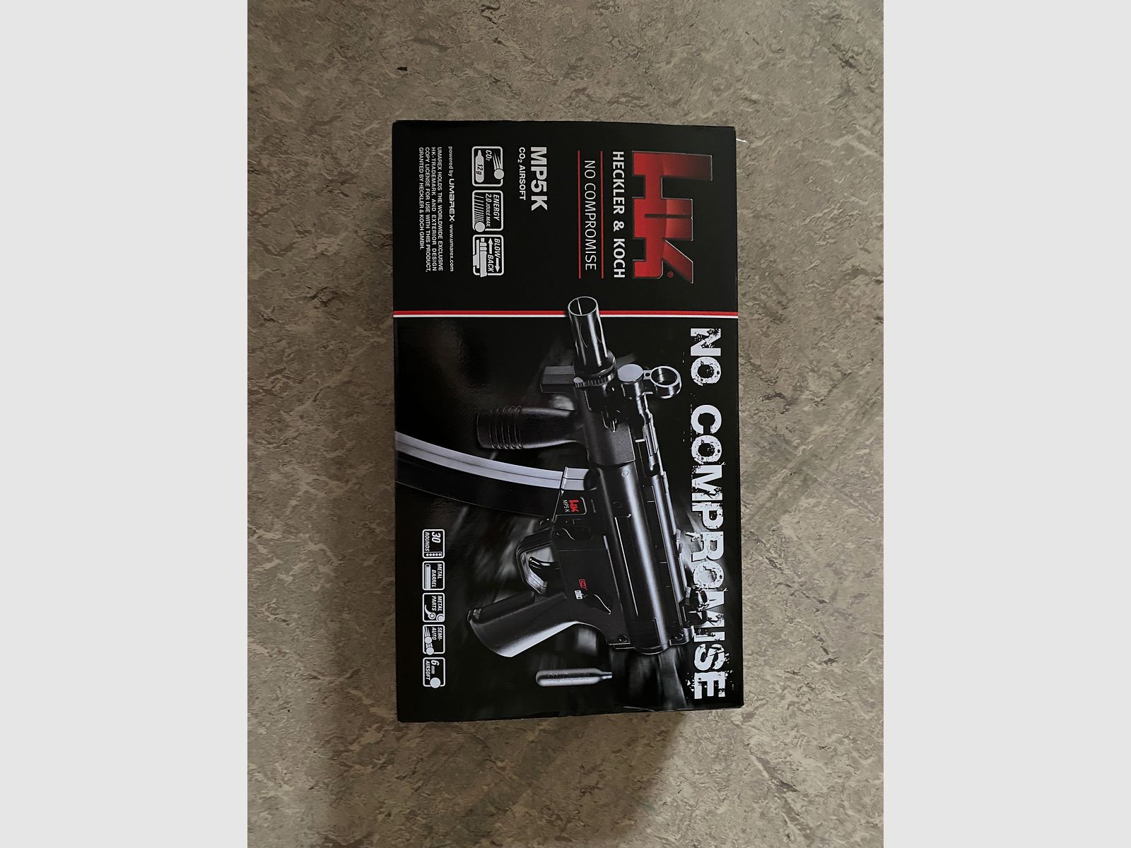 MP5k Gas BB schnell wie neu