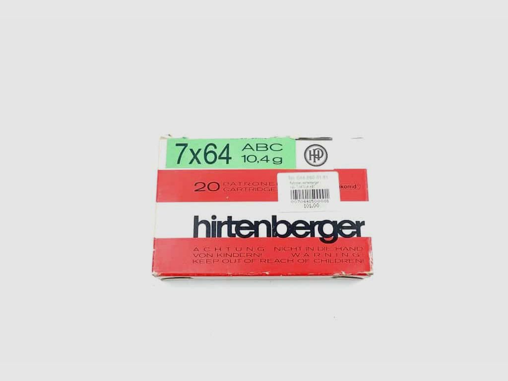 7×64 Hirtenberger ABC 10.4g