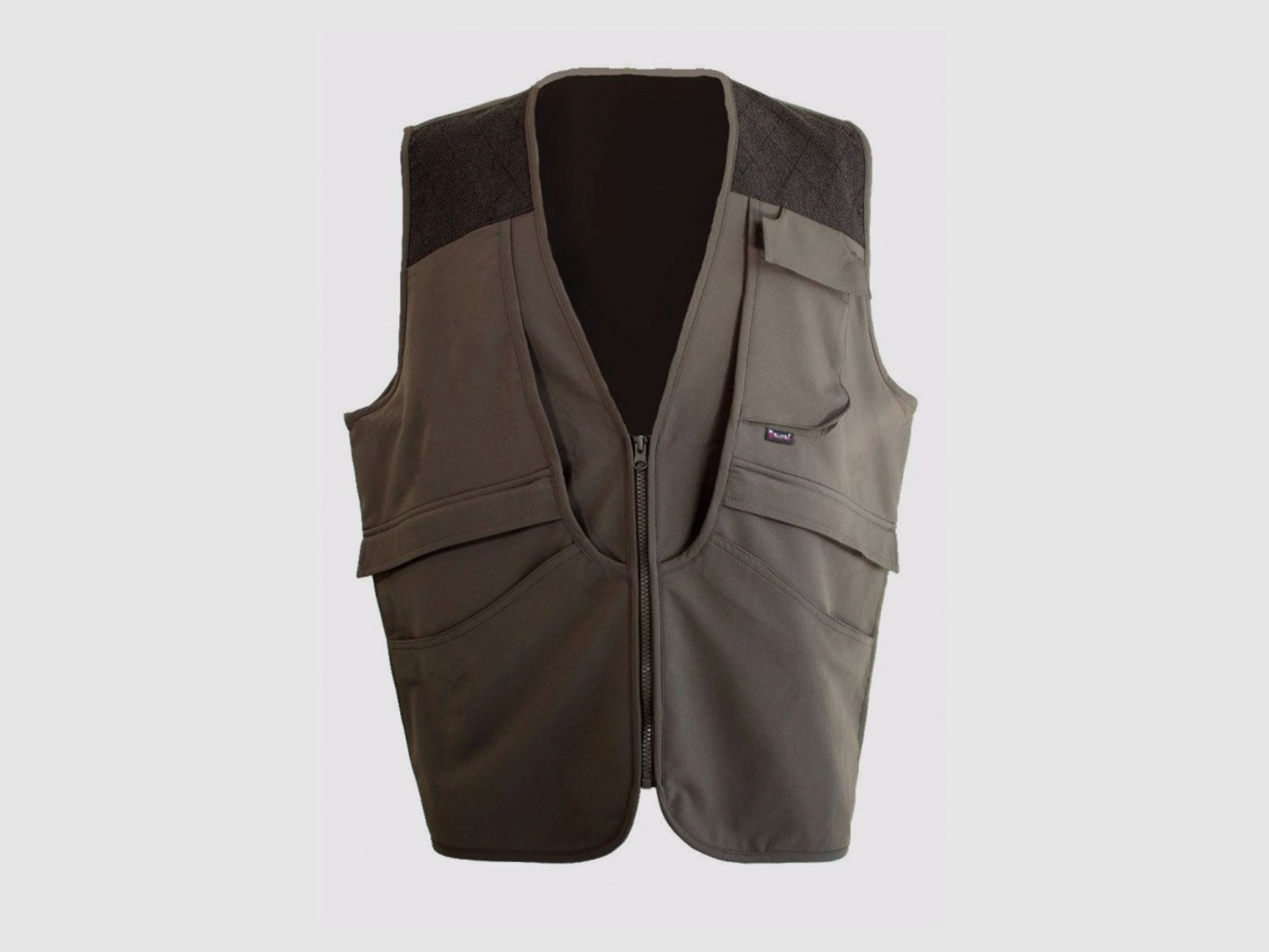 VEST – BLATEX – STRETCH GREEN (SUITABLE FOR TRUFFLE HUNTERS), image 1 of 2