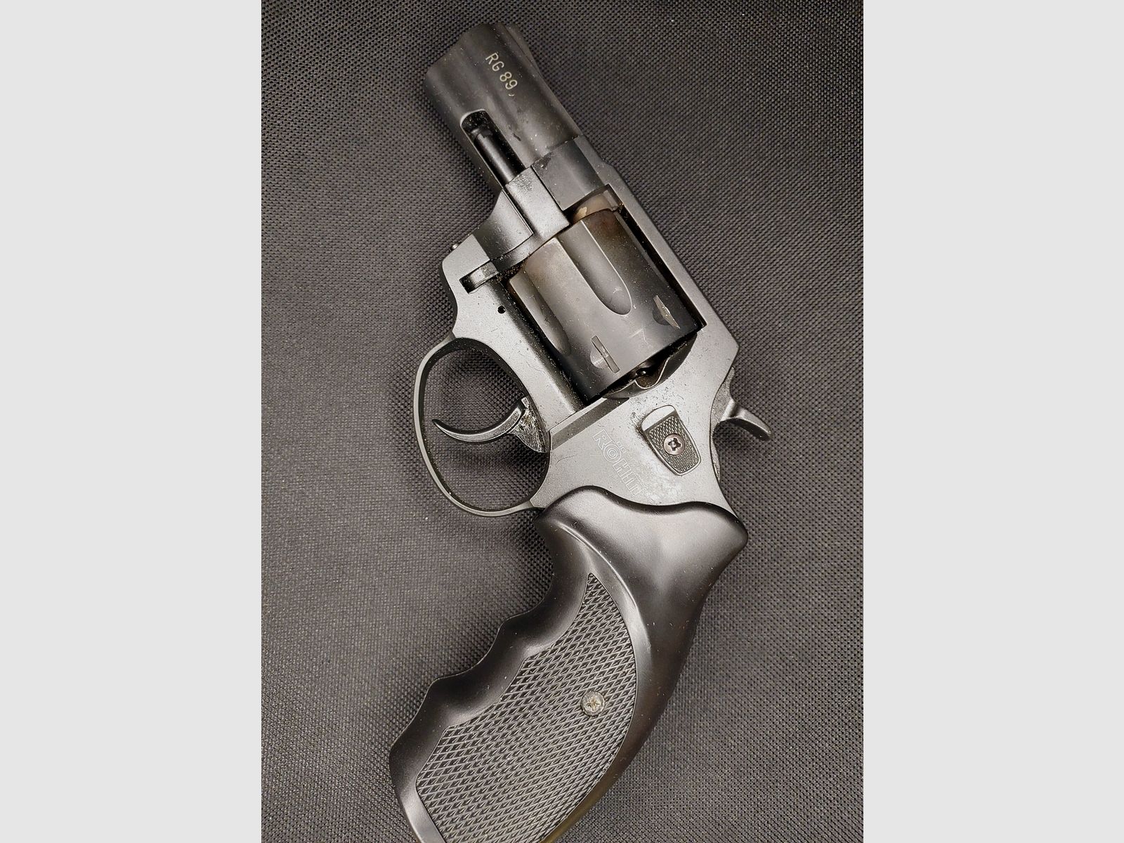 Röhm RG89 Combat Grip revolver a salve 9 mm R.K. PTB 594 RG 89