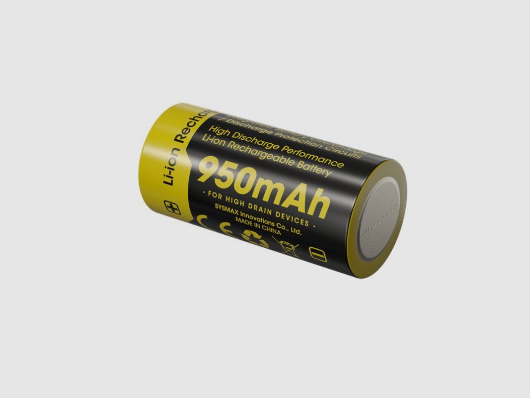 Nitecore Accu NL169 16340 950 mAh, afbeelding 4 van 6