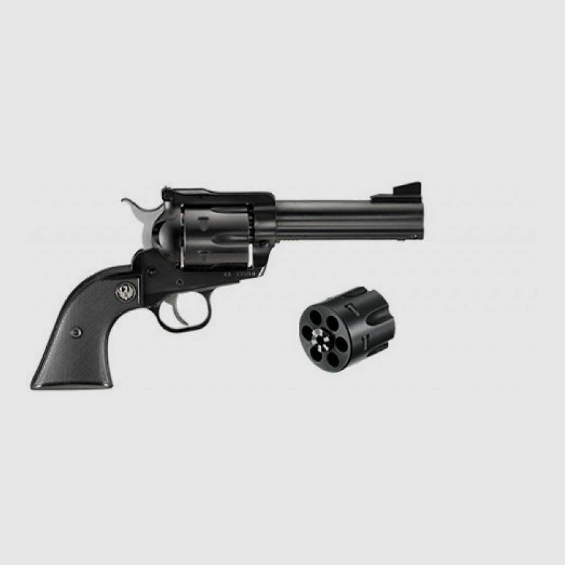 Ruger Revolver - SA, New Model Blackhawk - Convertible, BN-44X, .45 Colt, Blued, 4.62"