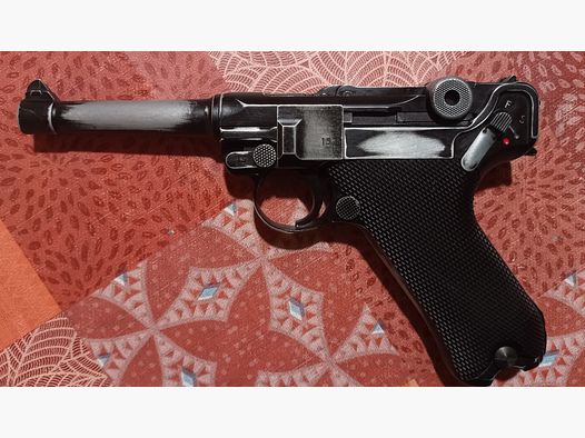 GSG   Airsoft Mod. 08  CO2   6mm BB   Blow-Back Vollmetall