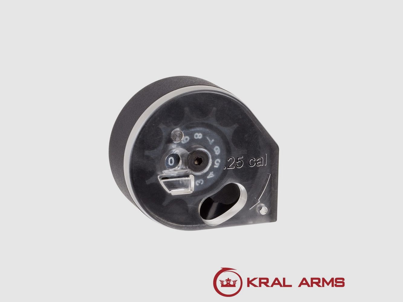 KRAL Magazin für PCP-Büchsen Kal. 6,35 mm